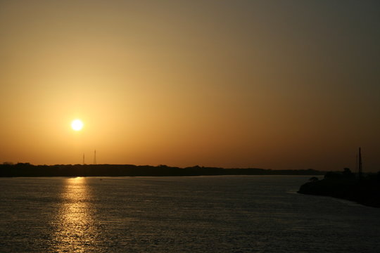 Atardecer Rio Apure