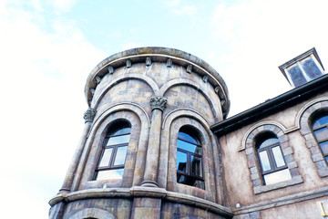 Chapel Church Cathedral Quimper Britany Castle Stock Photo