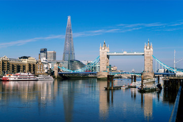 Naklejka premium Wielka Brytania, Anglia, Londyn, Tower Bridge