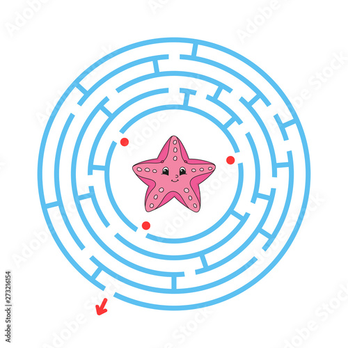 Maze Game For Kids Funny Labyrinth Education Developing