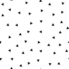 Triangle pattern, seamless texture. Geometric triangles background.