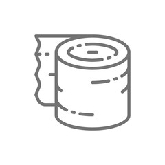 Tattoo aftercare bandage, accessory line icon.