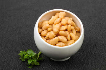 Baked white bean