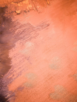 Abstract Aerial view of salt beds in Australia.
