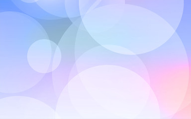 Abstract Bokeh white circle background