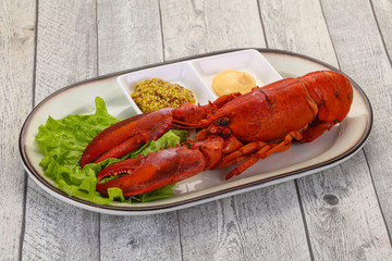 Luxury Lobster with sauce