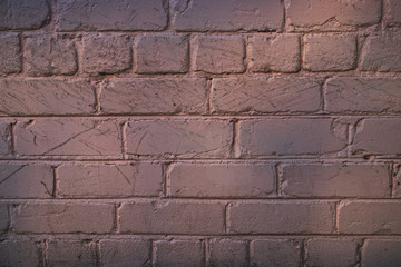 Rough brick wall background.