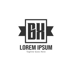 Obraz premium BX Letter Logo Design. Creative Modern BX Letters Icon Illustration
