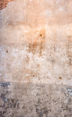 Old yellow clay wall background or texture, vintage style