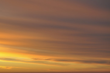 Fototapeta premium sunset in the sky