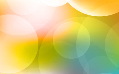 Abstract Bokeh white circle background