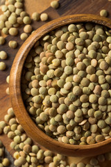 Dry Organic Green Lentils