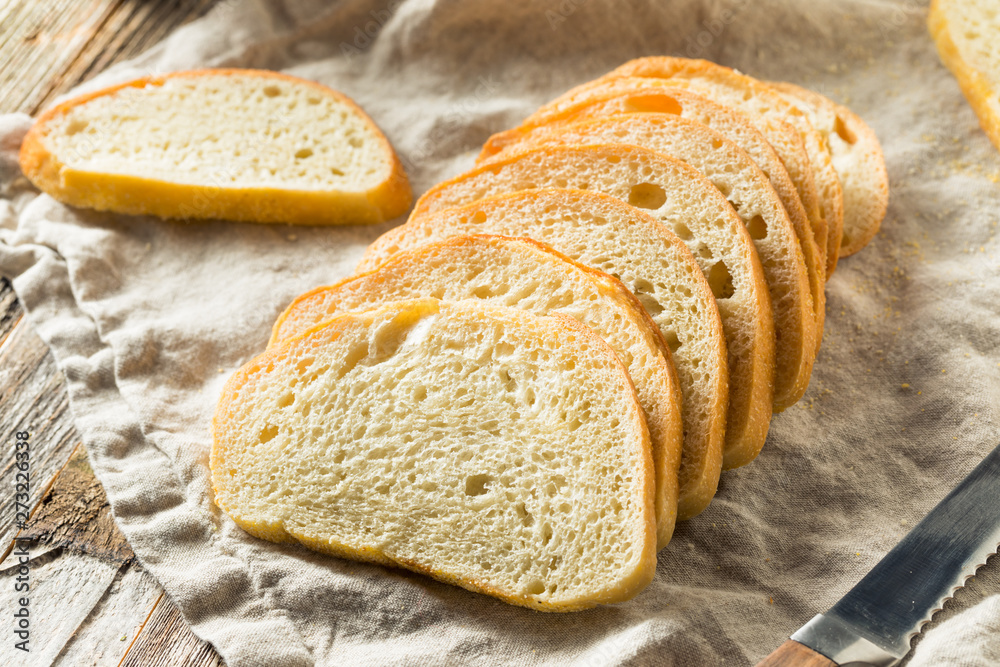 Canvas Prints homemade sliced sourdough bread