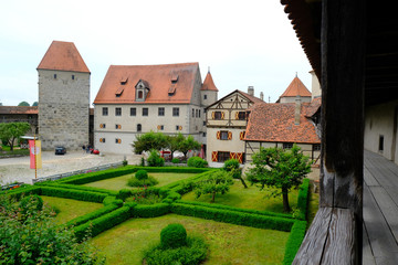 Besuch der Burg Harburg, Deutschland