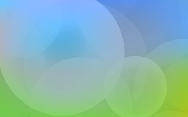 Abstract Bokeh white circle background