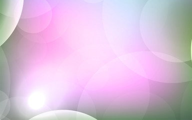 Abstract Bokeh white circle background