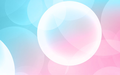 Abstract Bokeh white circle background