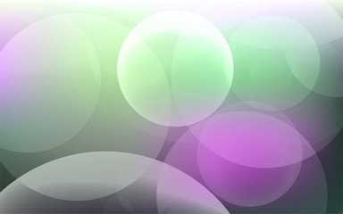 Abstract Bokeh white circle background