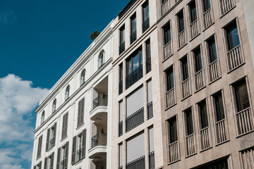 building exterior - house facade real estate concept