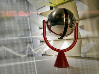 Spherical dipole radiation source for emc laboratory calibration