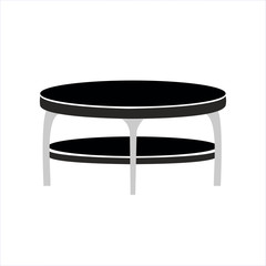 Table icon. Vector illustration. Eps10