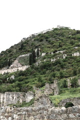 medieval Monastery in the mediaval town Mistras - Greece