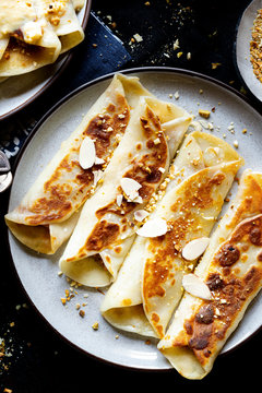 Gluten-free Eggless Crepes.
