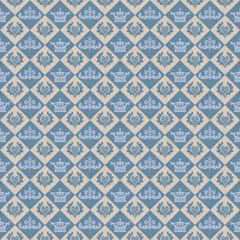 Background wallpaper seamless pattern in retro style for your design