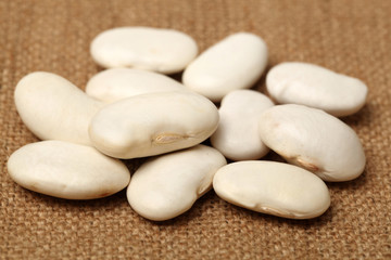 Fototapeta na wymiar White kidney beans 