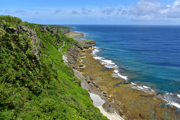 伊江島　湧出の風景