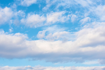 Fototapeta premium Beauty white cloud and blue sky