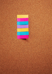 Memo on the pinboard