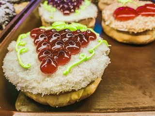 Large donut Sold at Thai bakery10