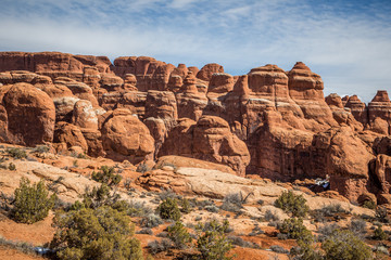 Fototapeta premium Fiery Furnace, Arches National Park