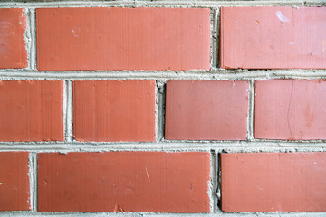 Fototapeta na wymiar Background. Red brick