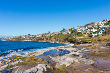 Fototapeta premium Gorgeous views of Coogee Beach in Australia
