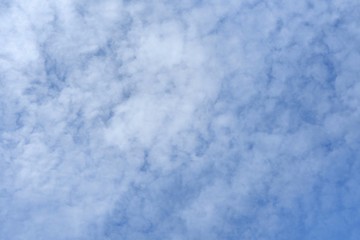 blue sky with clouds