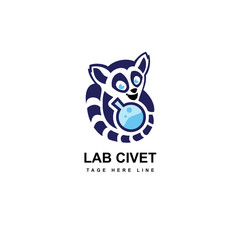 civet lab logo template