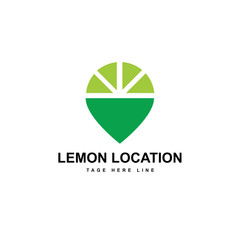 lemon location logo template