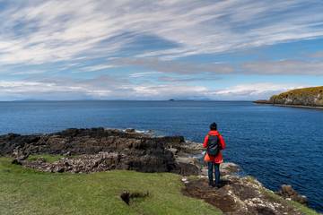 Fototapeta premium Isle of Skye Schottland Naturaufnahme