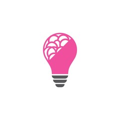 Bulb logo vector