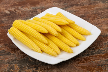 Pickled baby corn