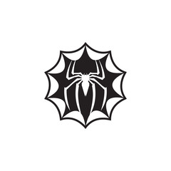 Spiders icon logo design vector template
