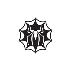 Spiders icon logo design vector template