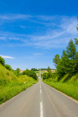 日本の田舎道