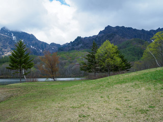 Fototapeta na wymiar 妙高戸隠連山国立公園の５月