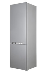 Refrigerator Isolated on White Background. Modern Kitchen and Domestic Major Appliances