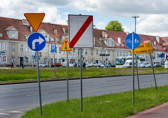 Schilderwald in Stettin