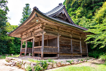 A hall in Kokuzosan in Sanda, Hyogo, Japan