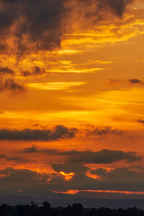 Fototapeta premium Scenic View Of Dramatic Sky